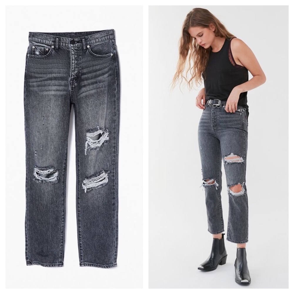 BDG | High-Waisted Slim Straight Jeans | 25